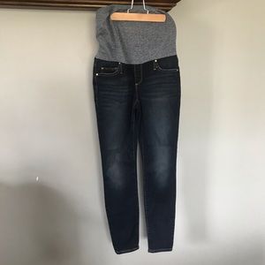 Gap Maternity True Skinny denim jeans, size 28R